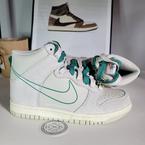 Nike Dunk High SE First Use Bone/Green